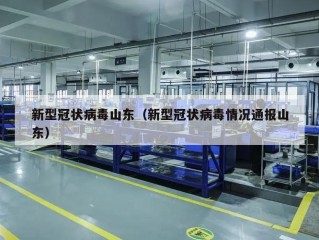 新型冠状病毒山东（新型冠状病毒情况通报山东）