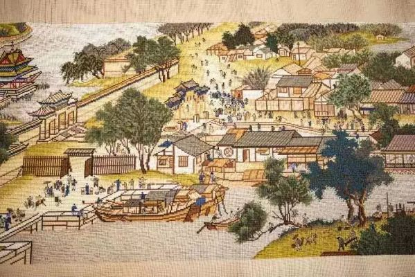 巧手绘梦，女孩以巧克力手搓成7米多长清明上河图